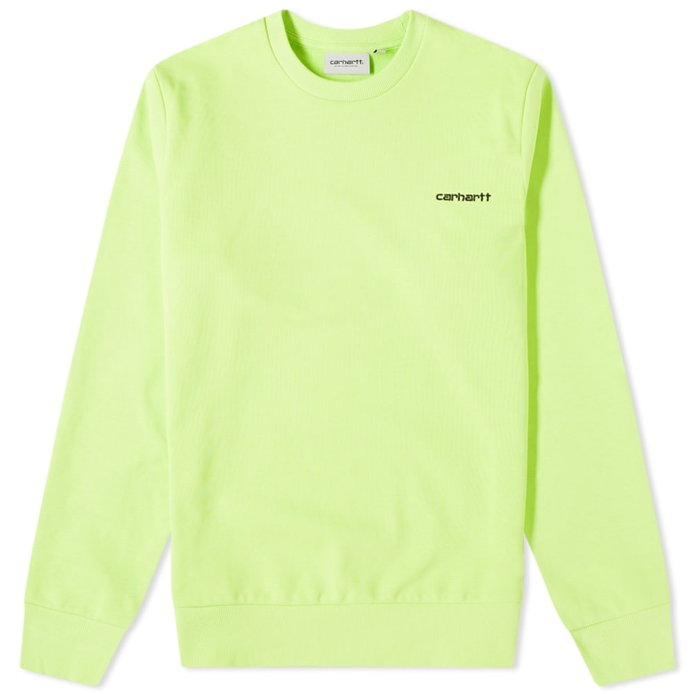 Carhartt WIP Script Embroidered Sweat - 1