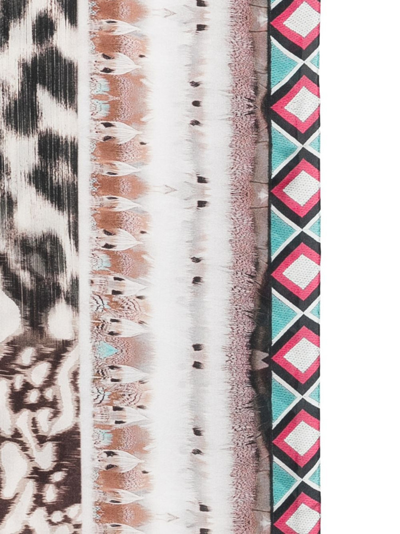 animal-print silk scarf 3