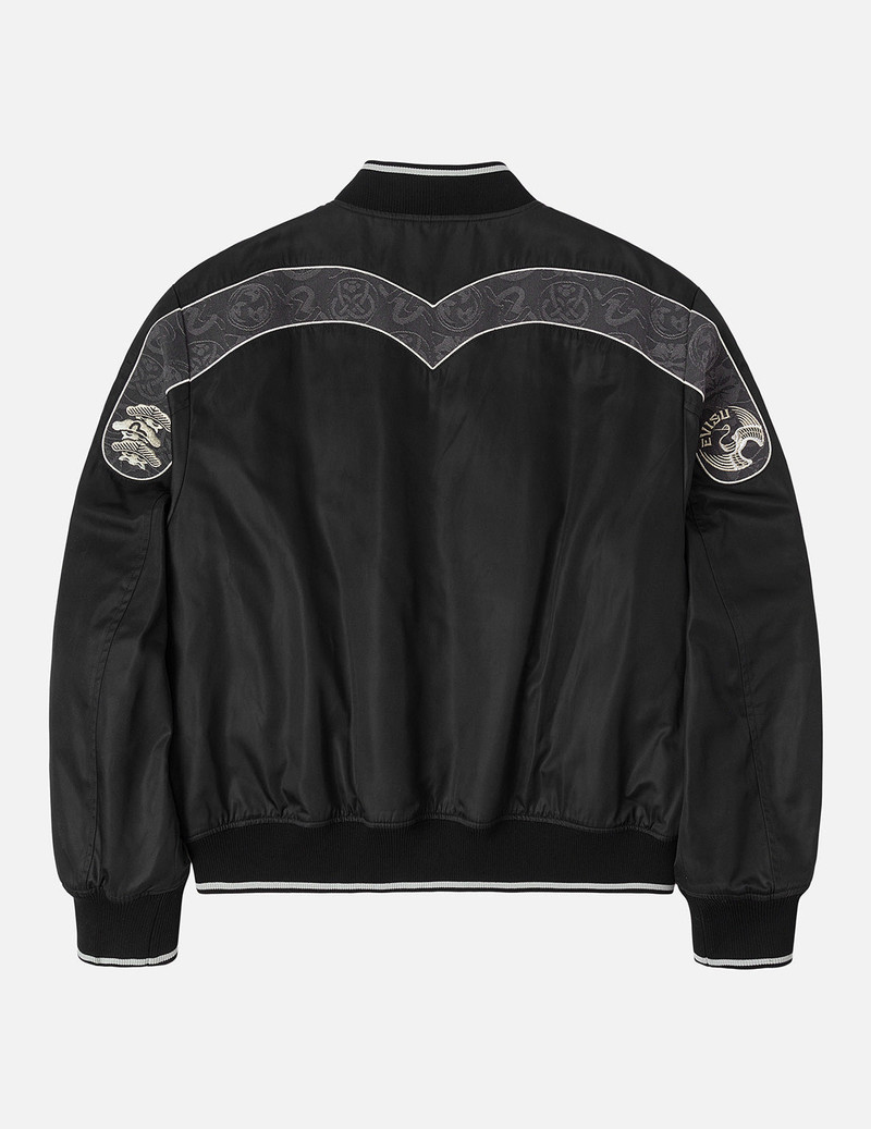 Crane inserted Daicock Relax Fit Bomber Jacket 3