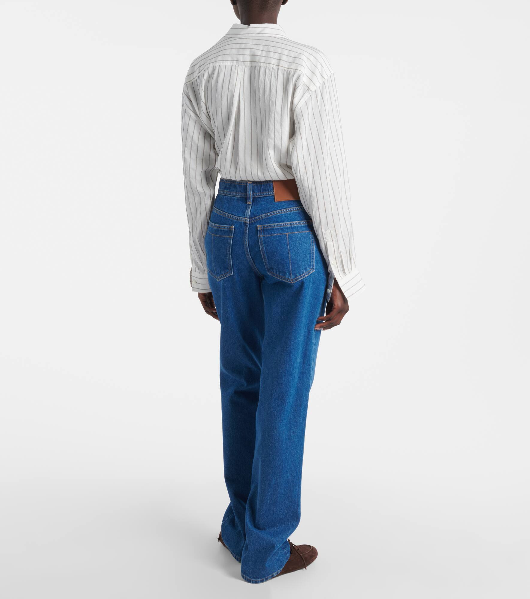 High-rise straight jeans - 3