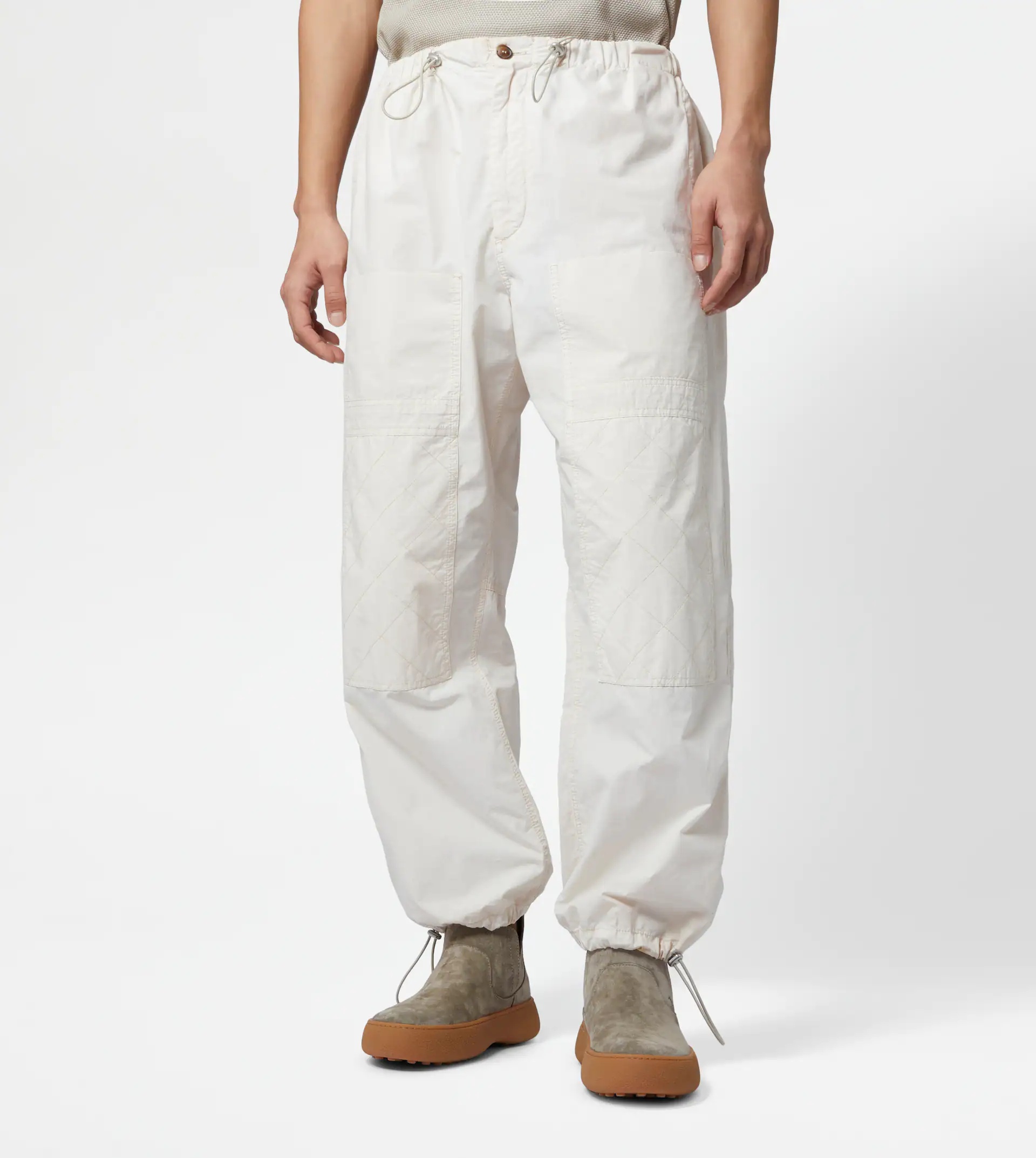 BAGGY TROUSERS - OFF WHITE - 7