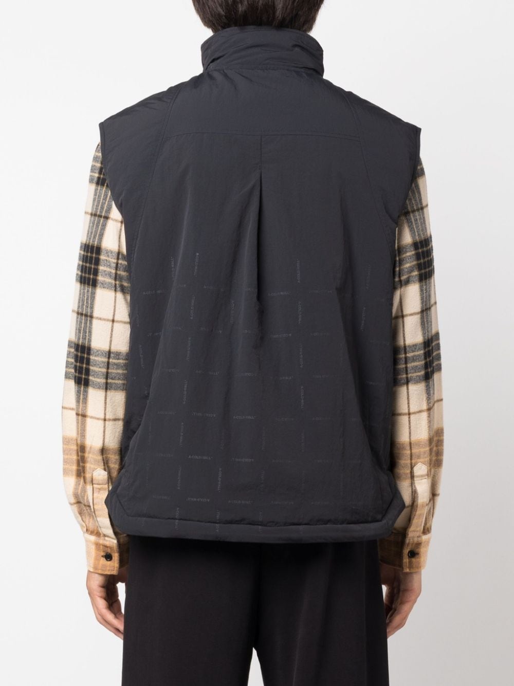 logo-patch printed gilet - 4