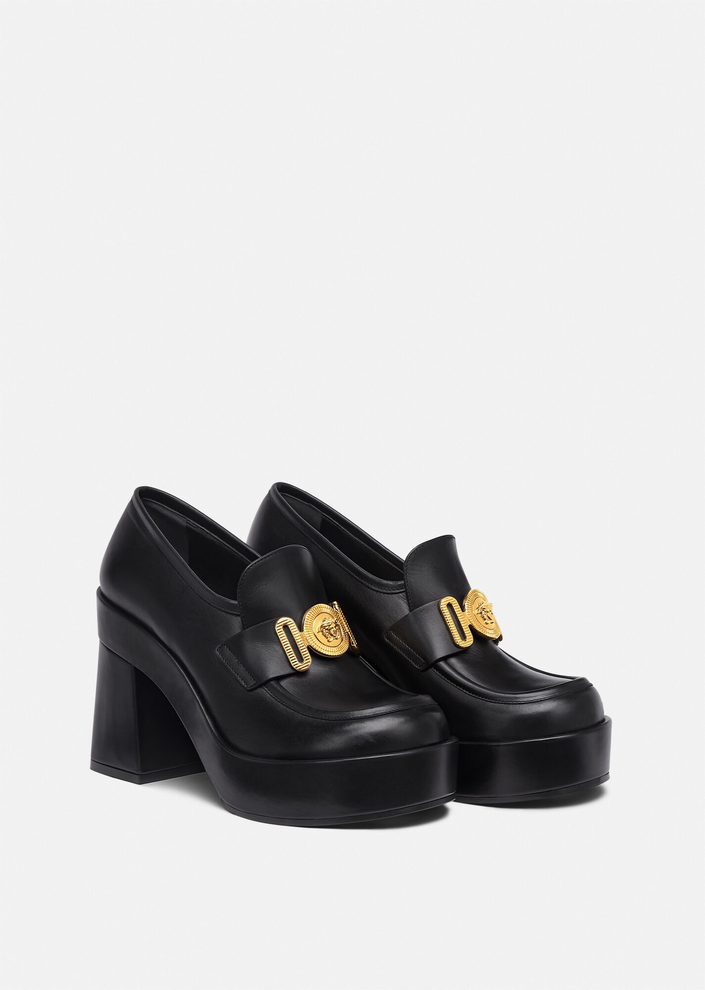 Medusa Biggie Platform Loafers - 2