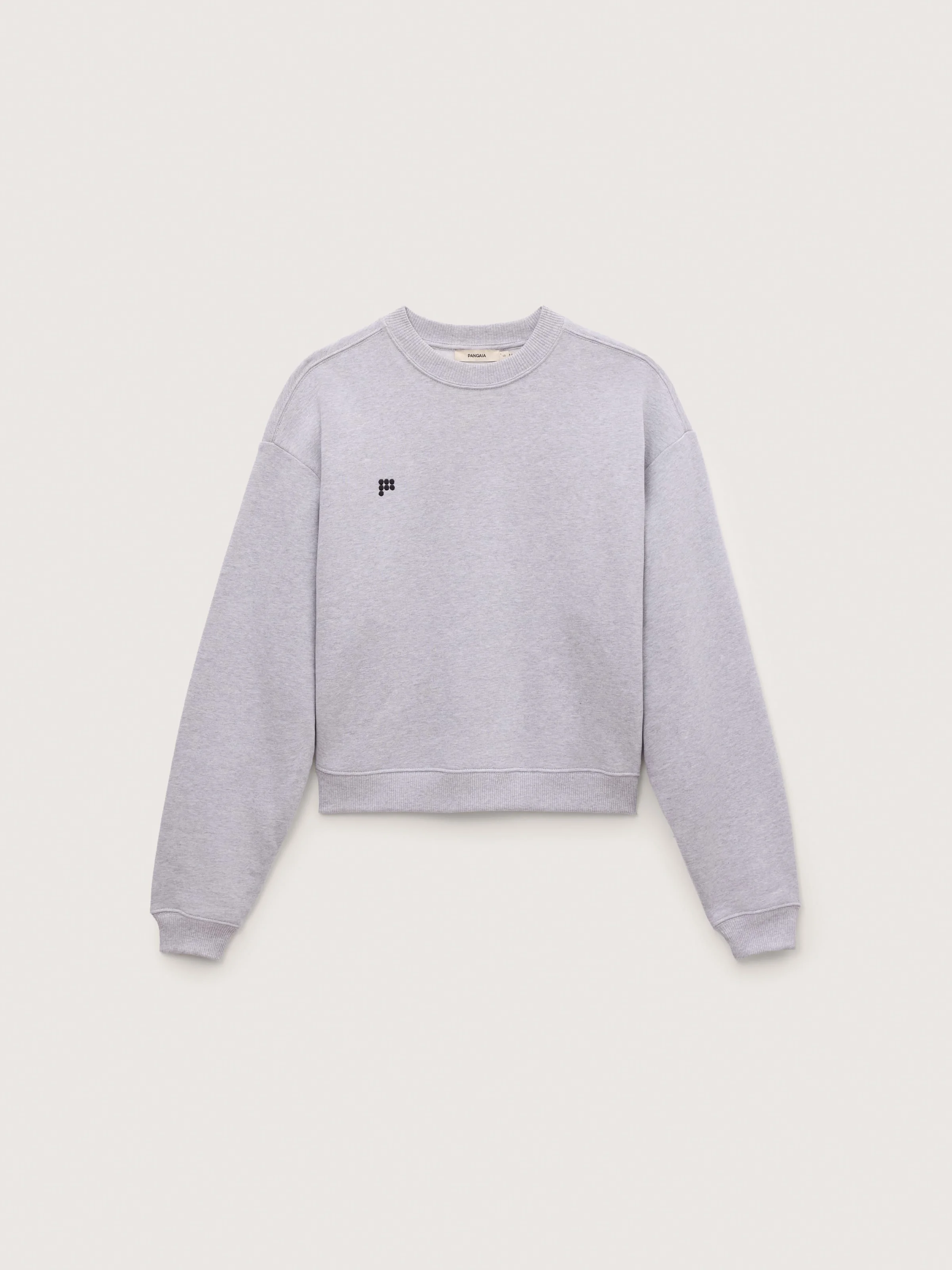 Womens Heavyweight Sweatshirt - Grey Marl - 1