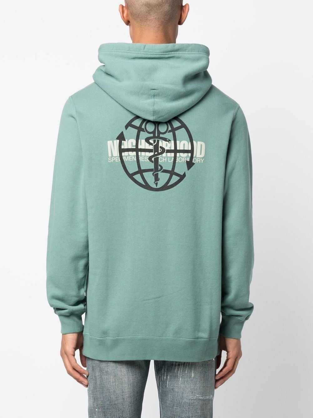 x DRXSRL logo-print detail hoodie - 4