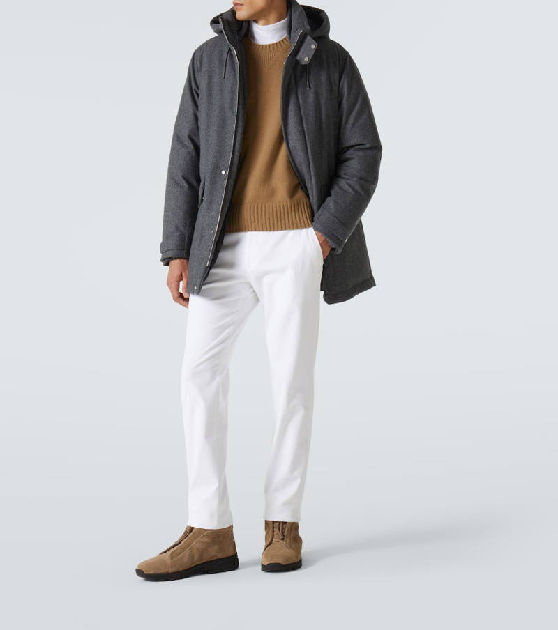 ZEGNA Comfort mid-rise cotton chinos outlook