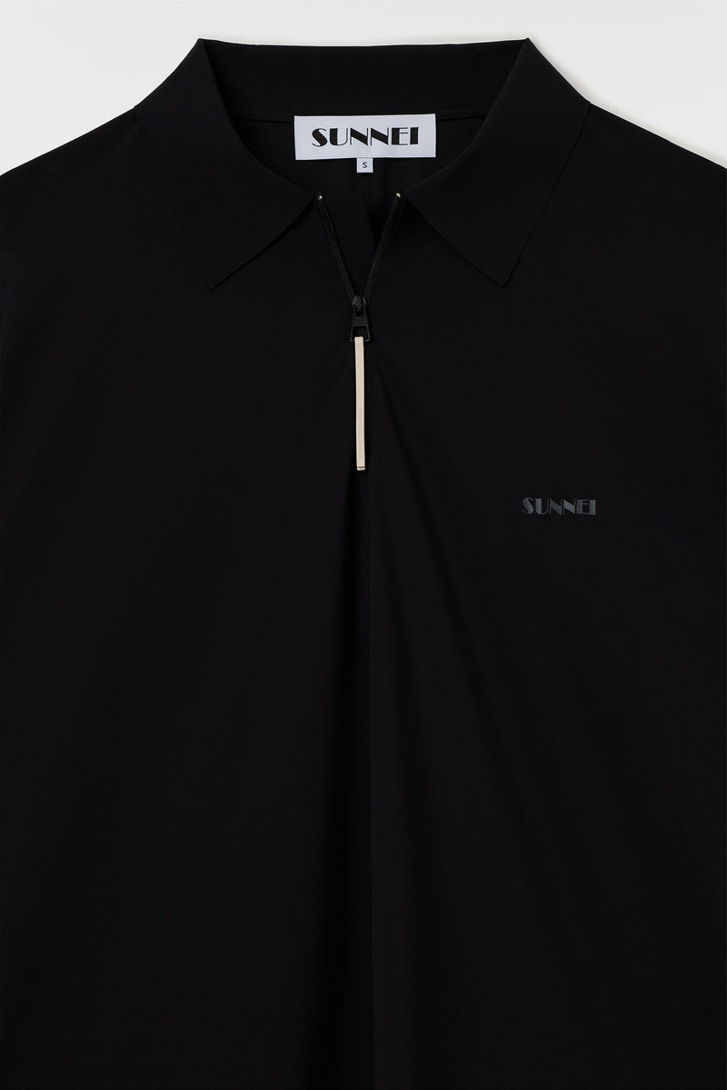 TECH SHORTSLEEVE POLO / black 5