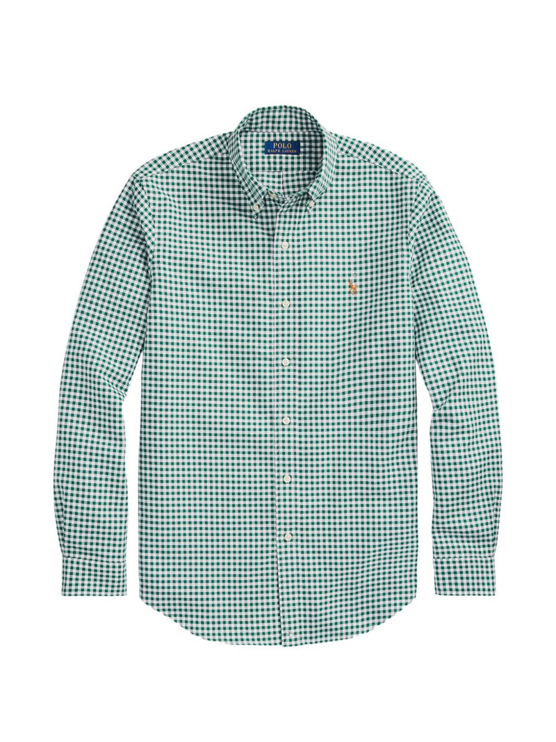 gingham button-down shirt 1