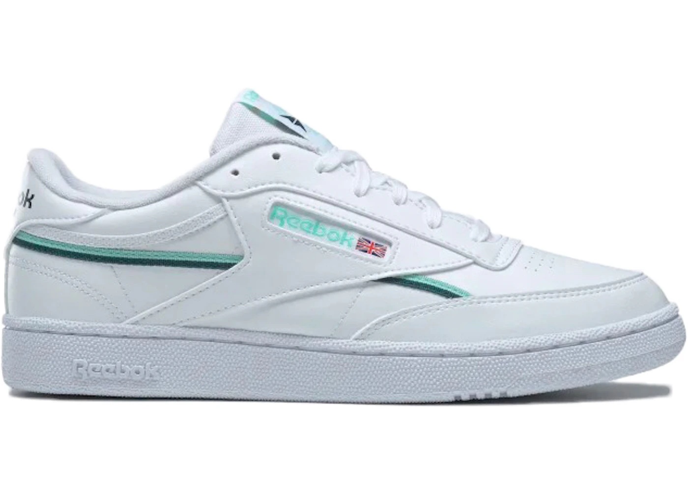 Reebok Club C 85 Vegan White Mint Pine - 1