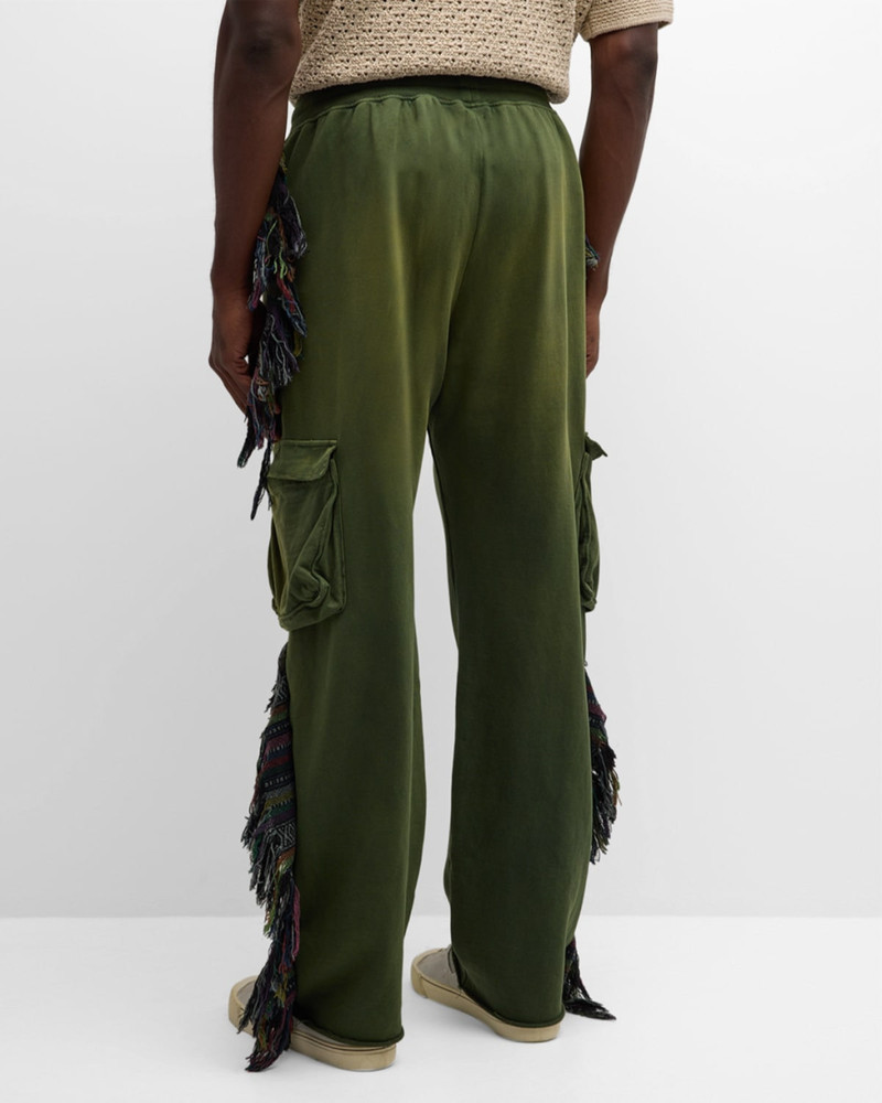 Men's Know U Riders Fringe Jogger Pants 3