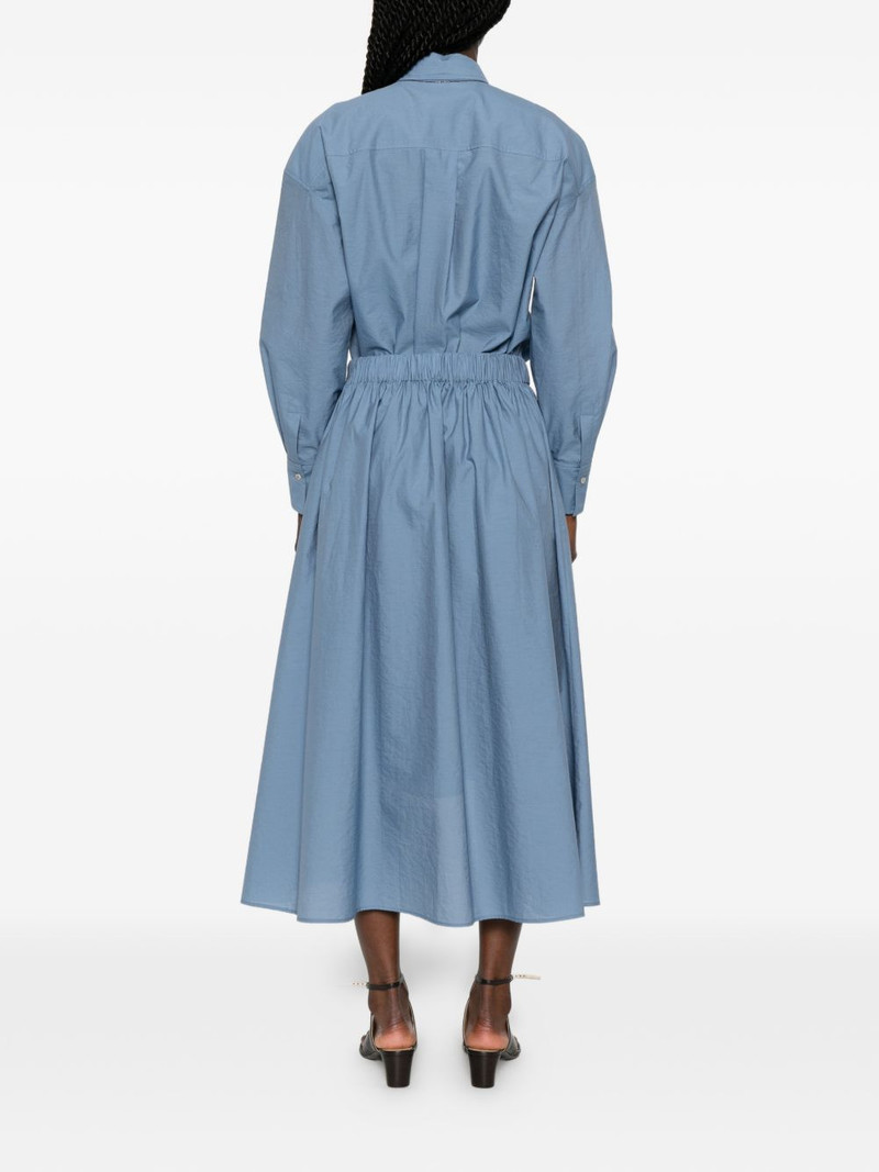 belted pocket-detail midi dress 3