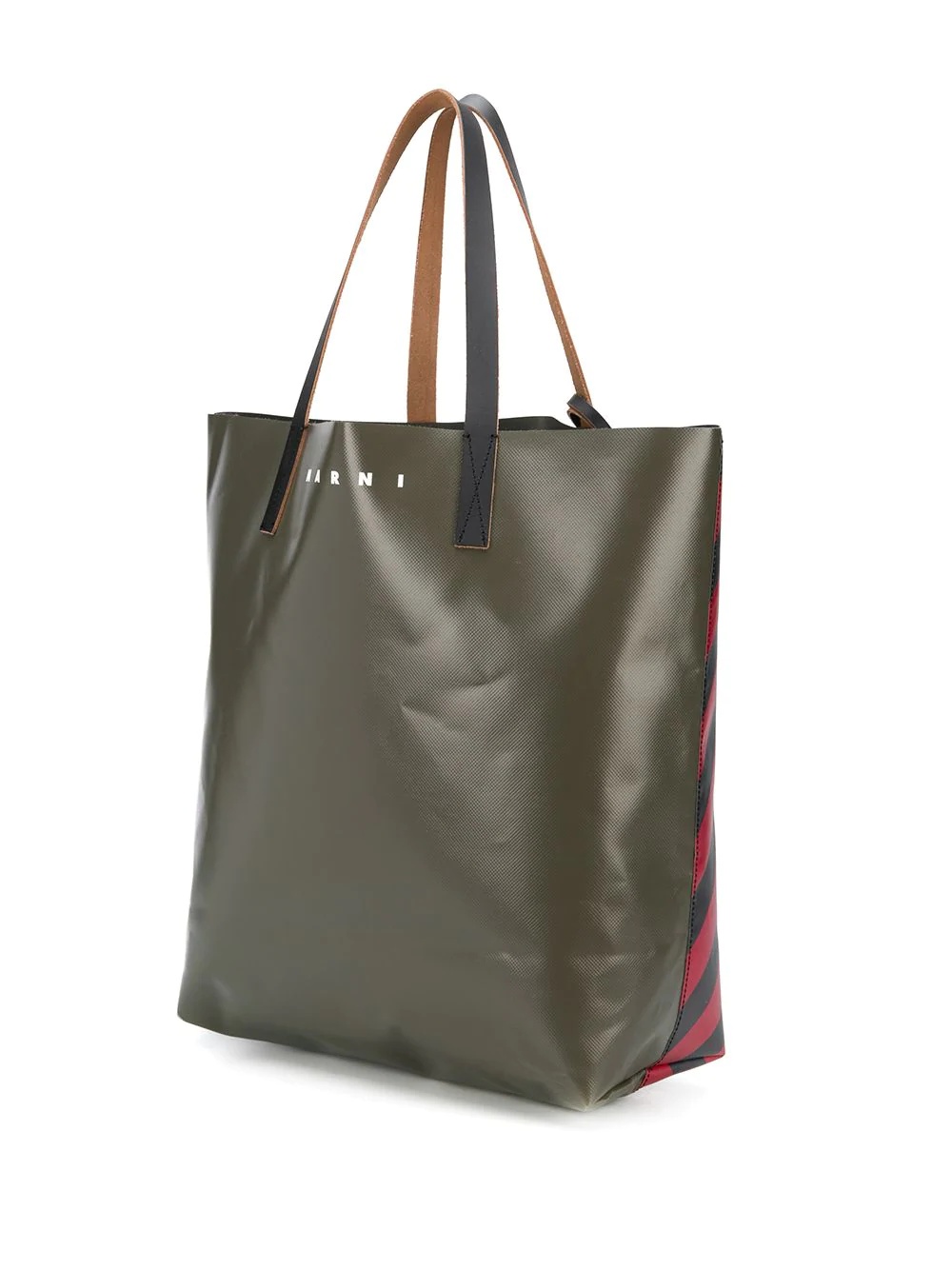 diagonal stripe tote - 3