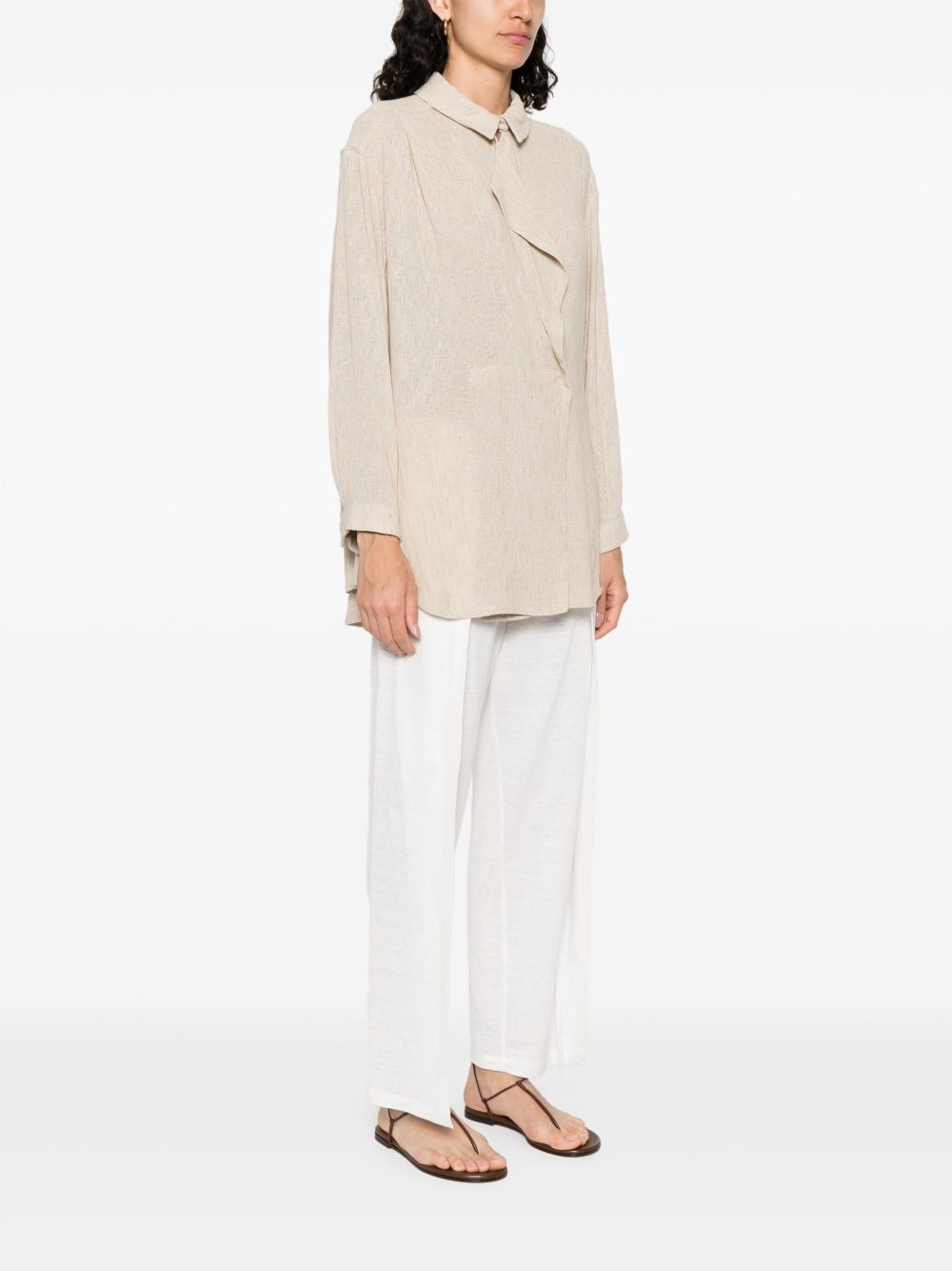 ruffle-detail blouse - 3