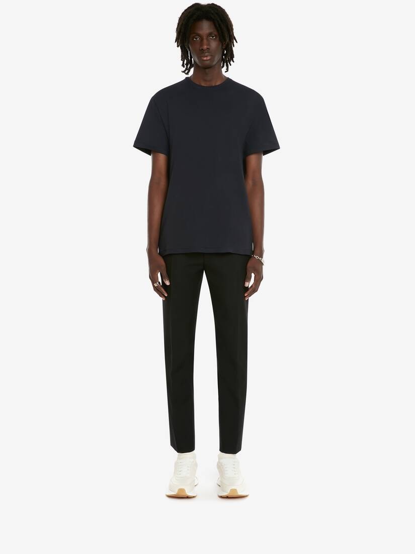 Men's Skull T-shirt in Navy - 2