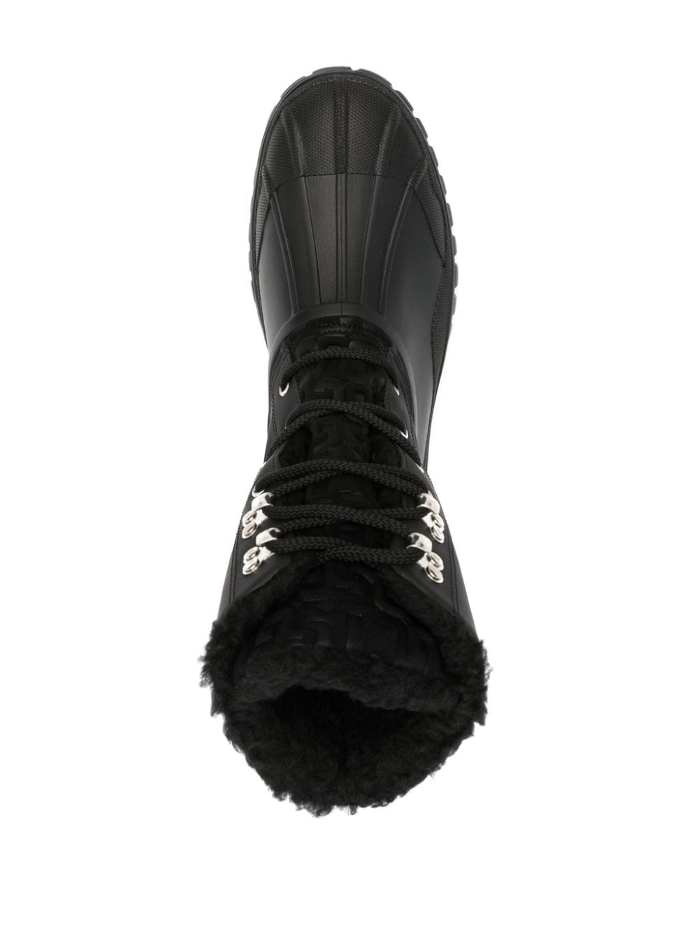 monogram-print snow boots - 4