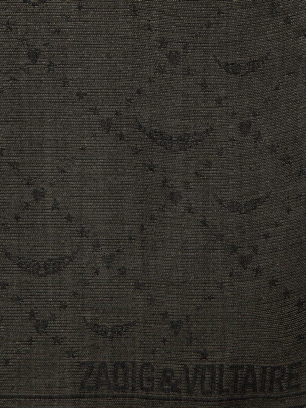 Glenn monogram scarf - 2