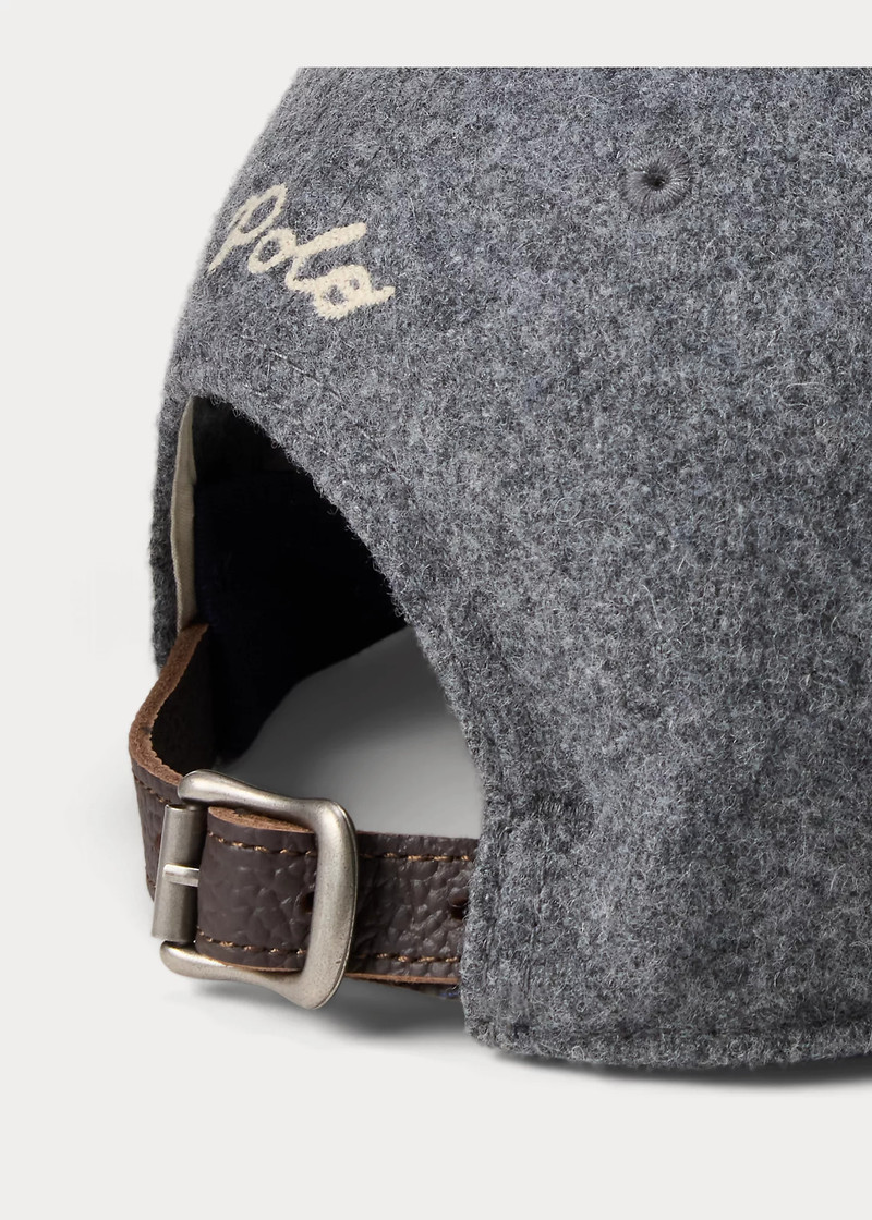 The Ralph Logo Wool-Blend Ball Cap 3