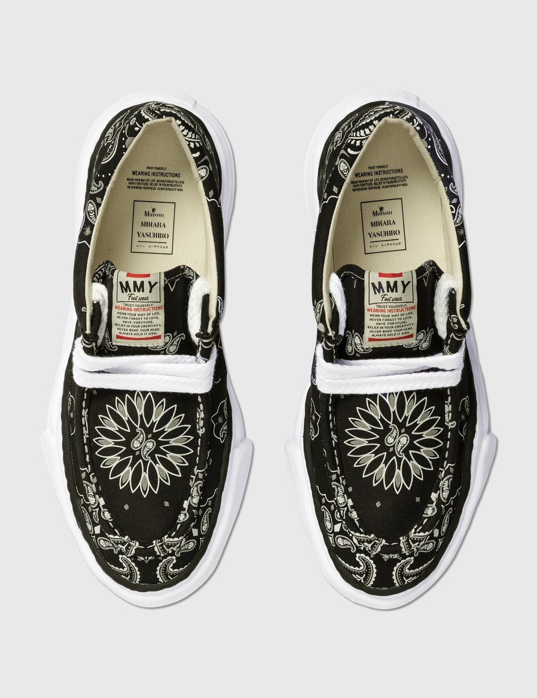 ORIGINAL SOLE BANDANA PRINTED MOCCASIN SNEAKER - 3