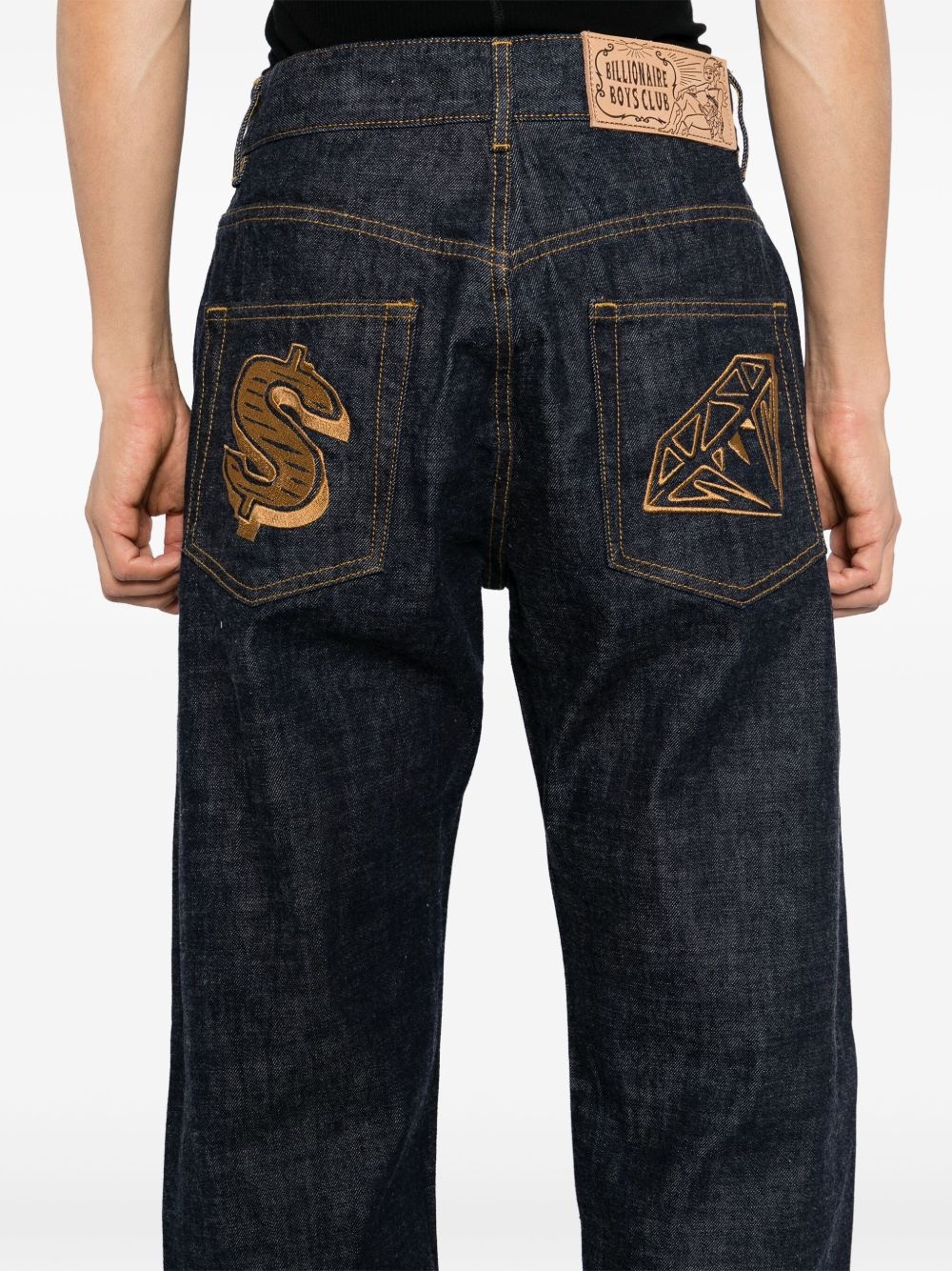 diamons & dollars selvedge jeans - 5