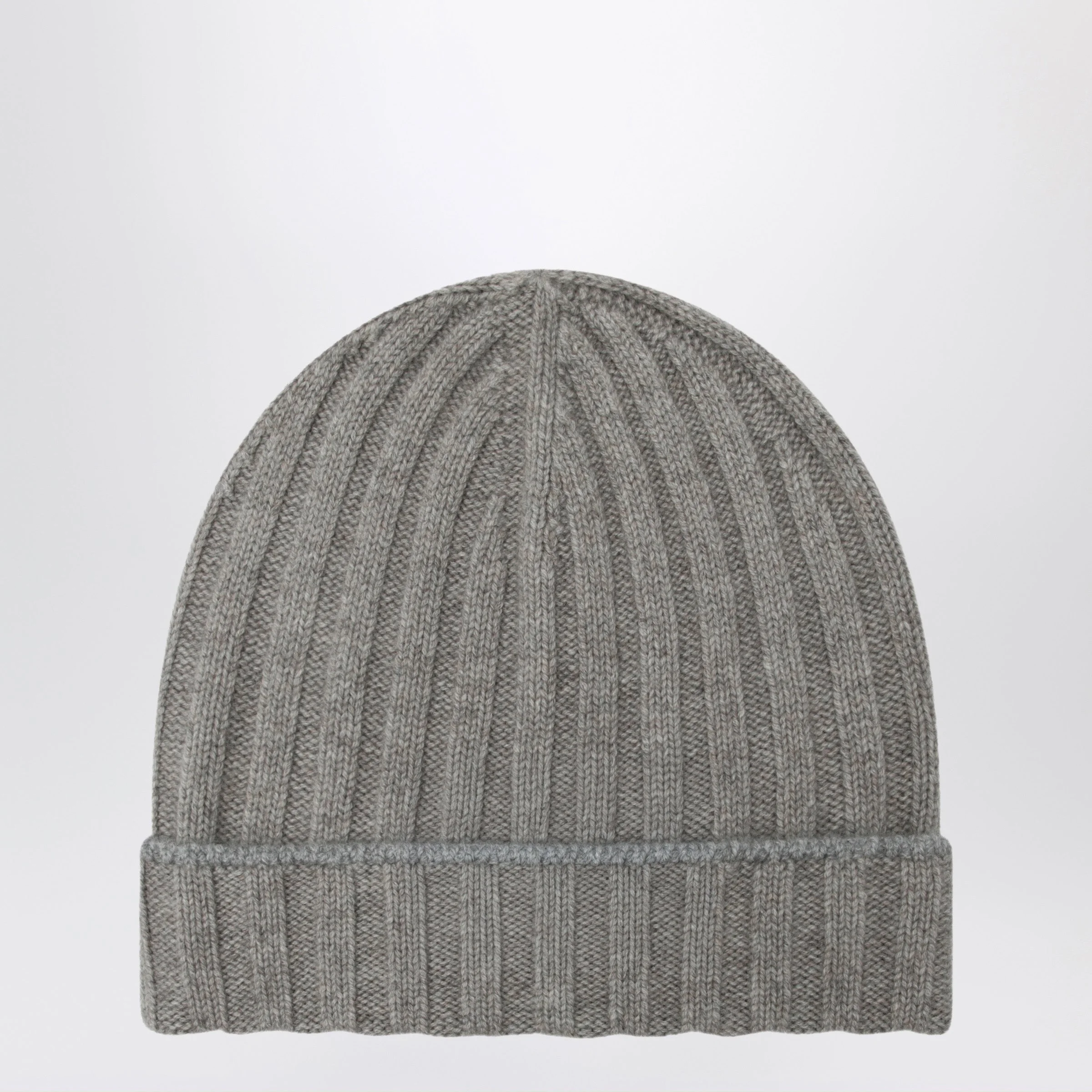 Grey cashmere hat - 1