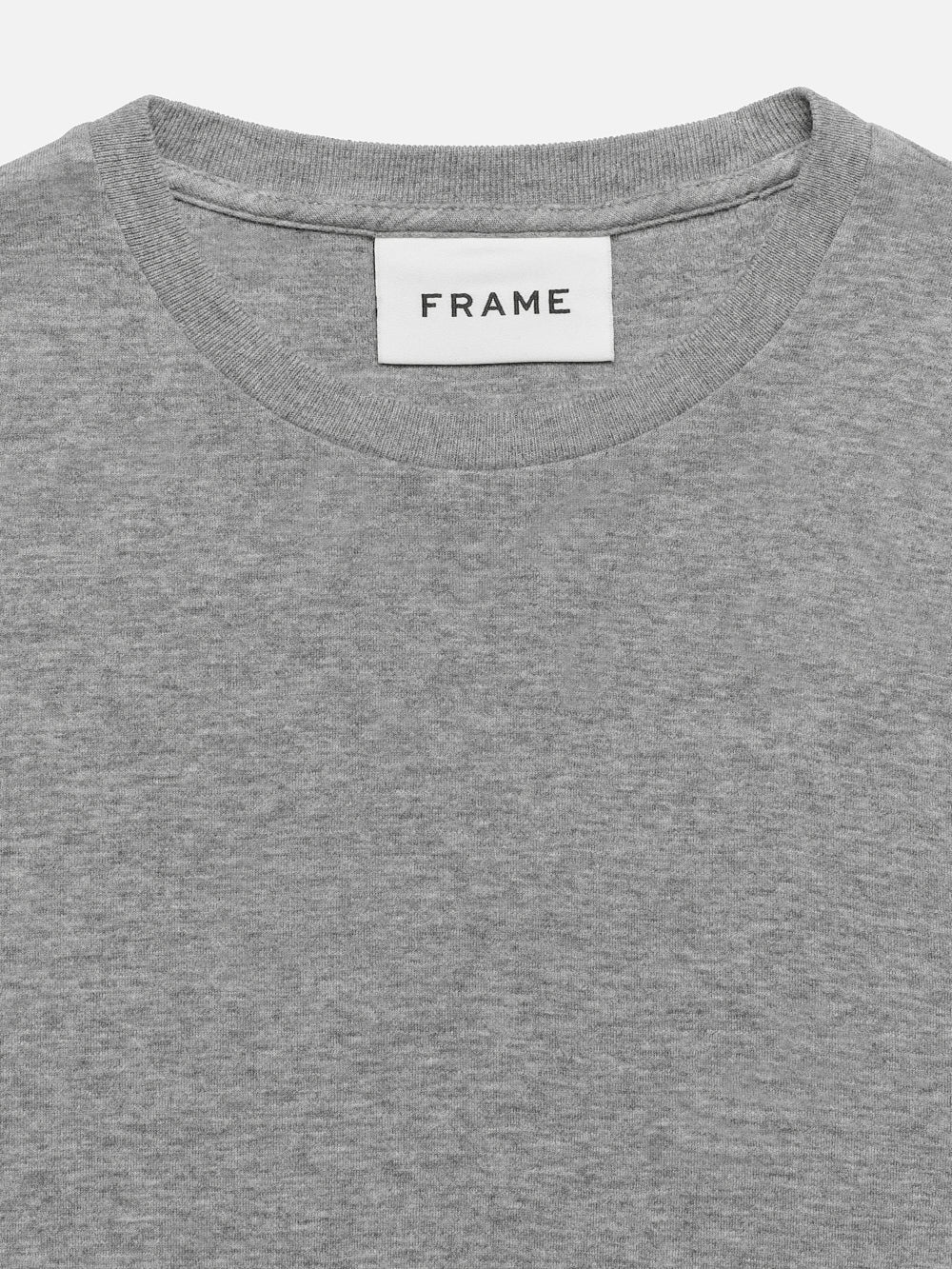 Duo Fold Long Sleeve Crew in Heather Grey - 2