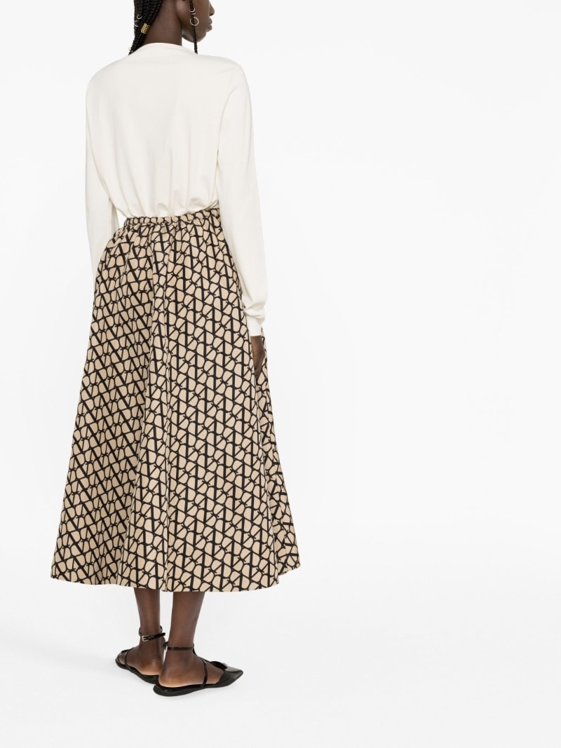 【関税込み】Valentino Toile Iconographe skirt Valentino Toile Iconographe-print skirt | farfetch | REVERSIBLE