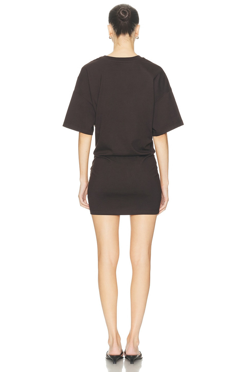 Enza Costa Short Sleeve Supima Curve Mini Dress outlook