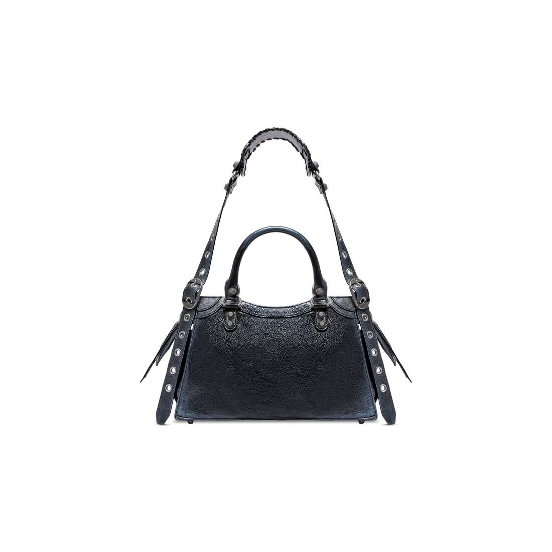 BALENCIAGA Women's Neo Cagole City Small Handbag Dirty