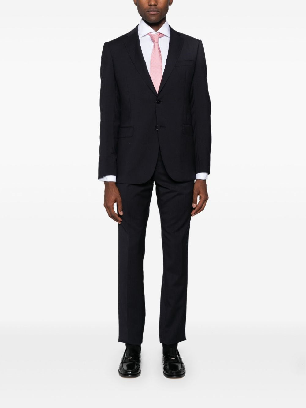 Wool single-breasted suit - 6