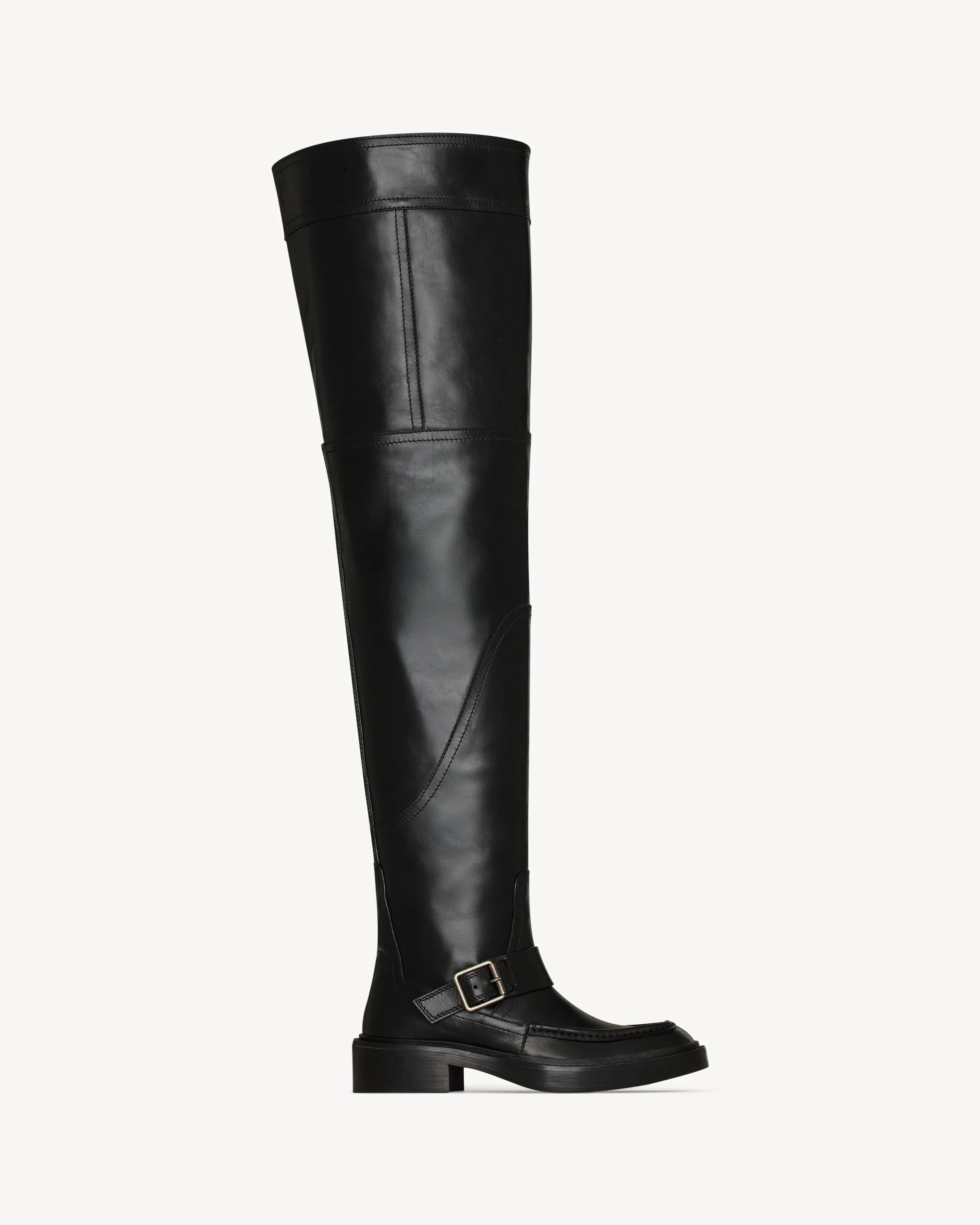 JOE OVER-THE-KNEE BOOTS IN SMOOTH LEATHER - 1