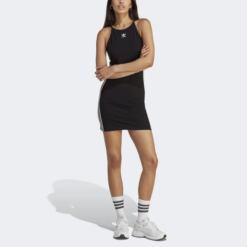 adidas (WMNS) adidas Original Adicolor Classics Tight Summer Dress 'Black' IB7401 outlook