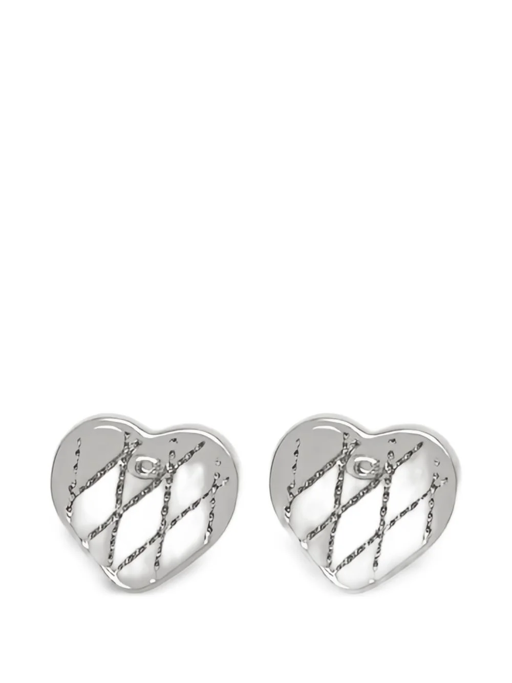 heart design earrings - 1