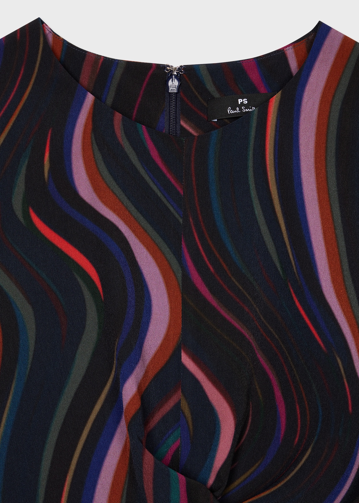 Women's 'Midnight Swirl' Satin Georgette Dress - 2