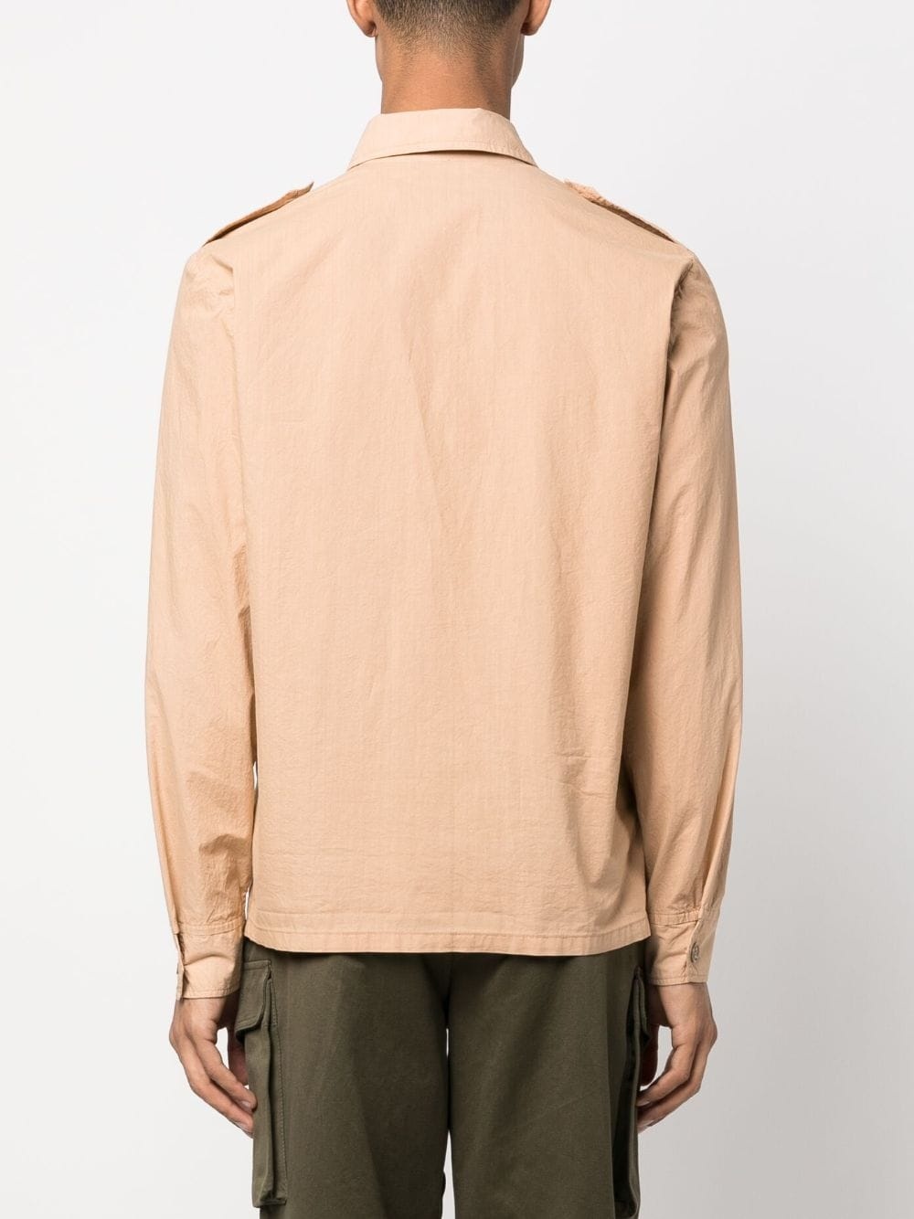 long-sleeve cotton shirt - 4