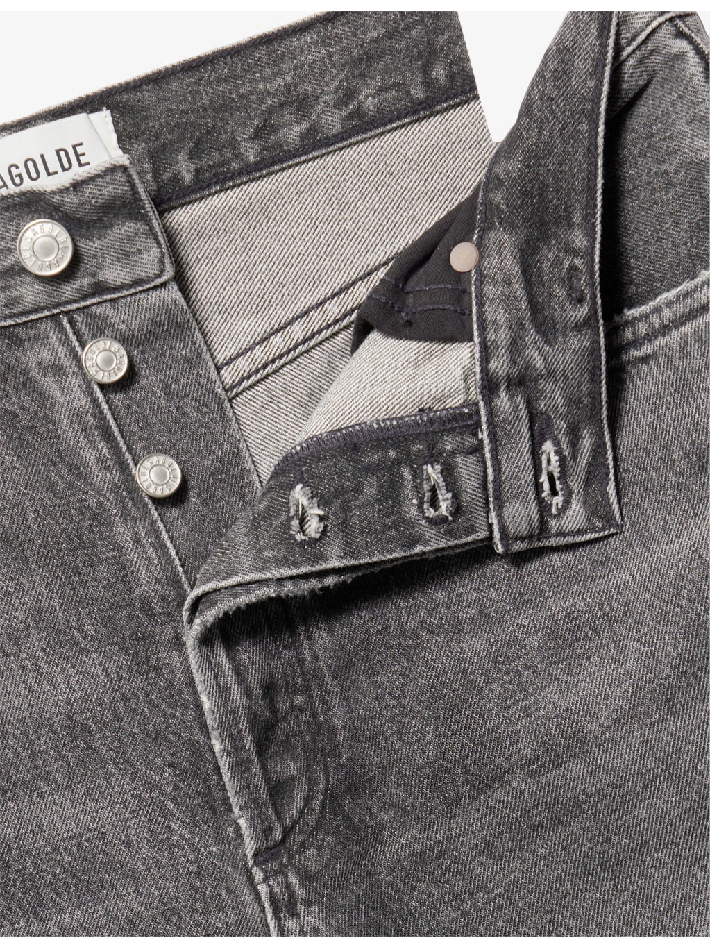 Low Slung Baggy Denim Jeans - 6