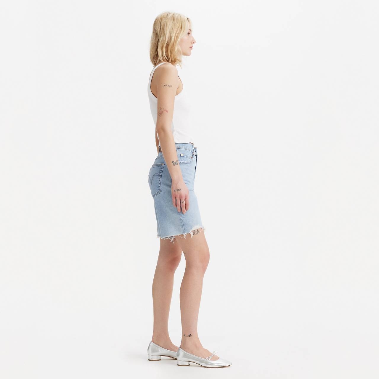 RIBCAGE BERMUDA WOMEN'S SHORTS - 6
