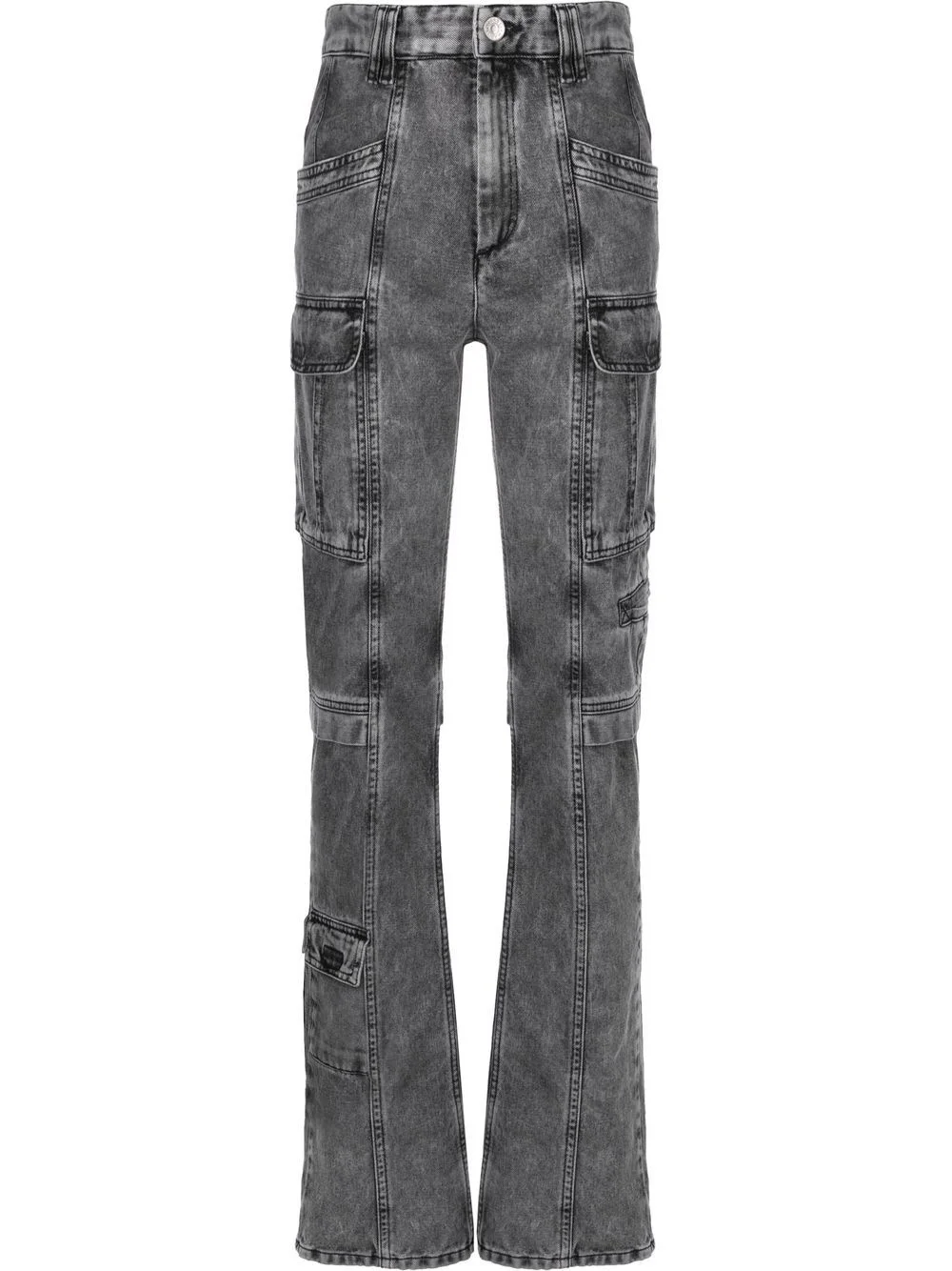 Vokayo cargo straight-leg jeans - 1