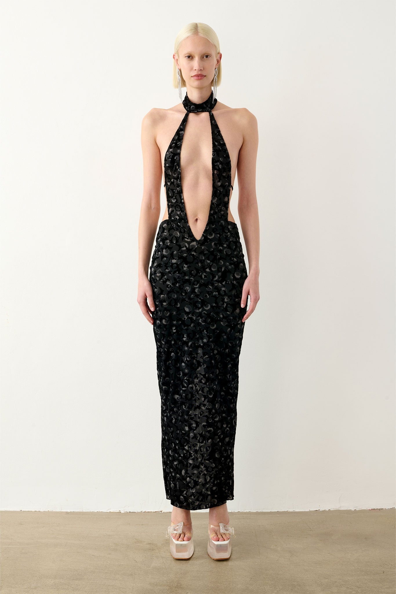 BARE DRESS BLACK LEOPARD PRINT - 2