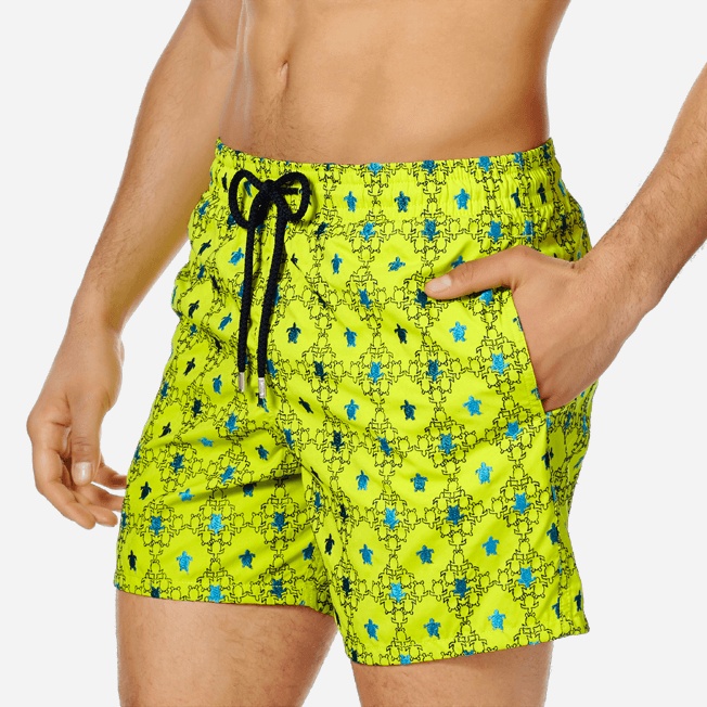 Men Swim Trunks Embroidered Squad Turtles - Limited Edition - 5