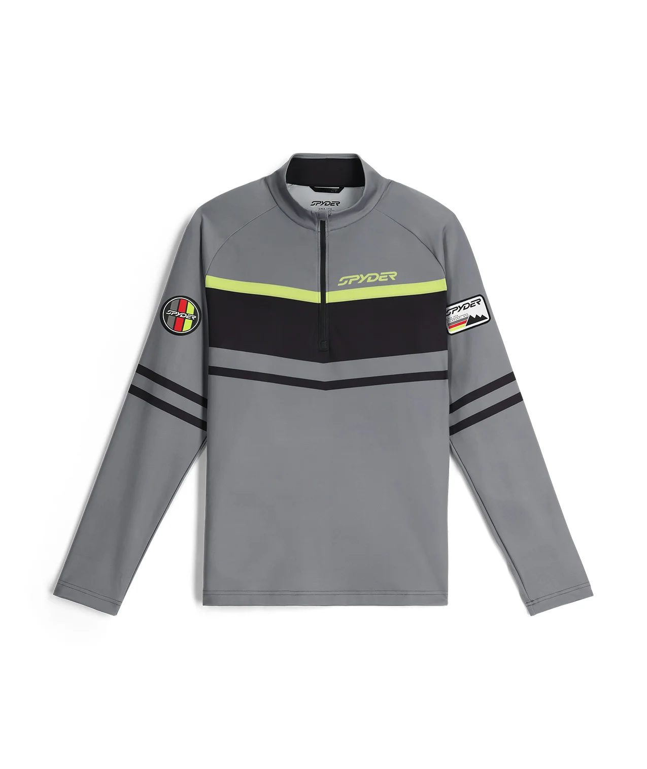 Mens Legacy Half Zip T-Neck - Storm - 1