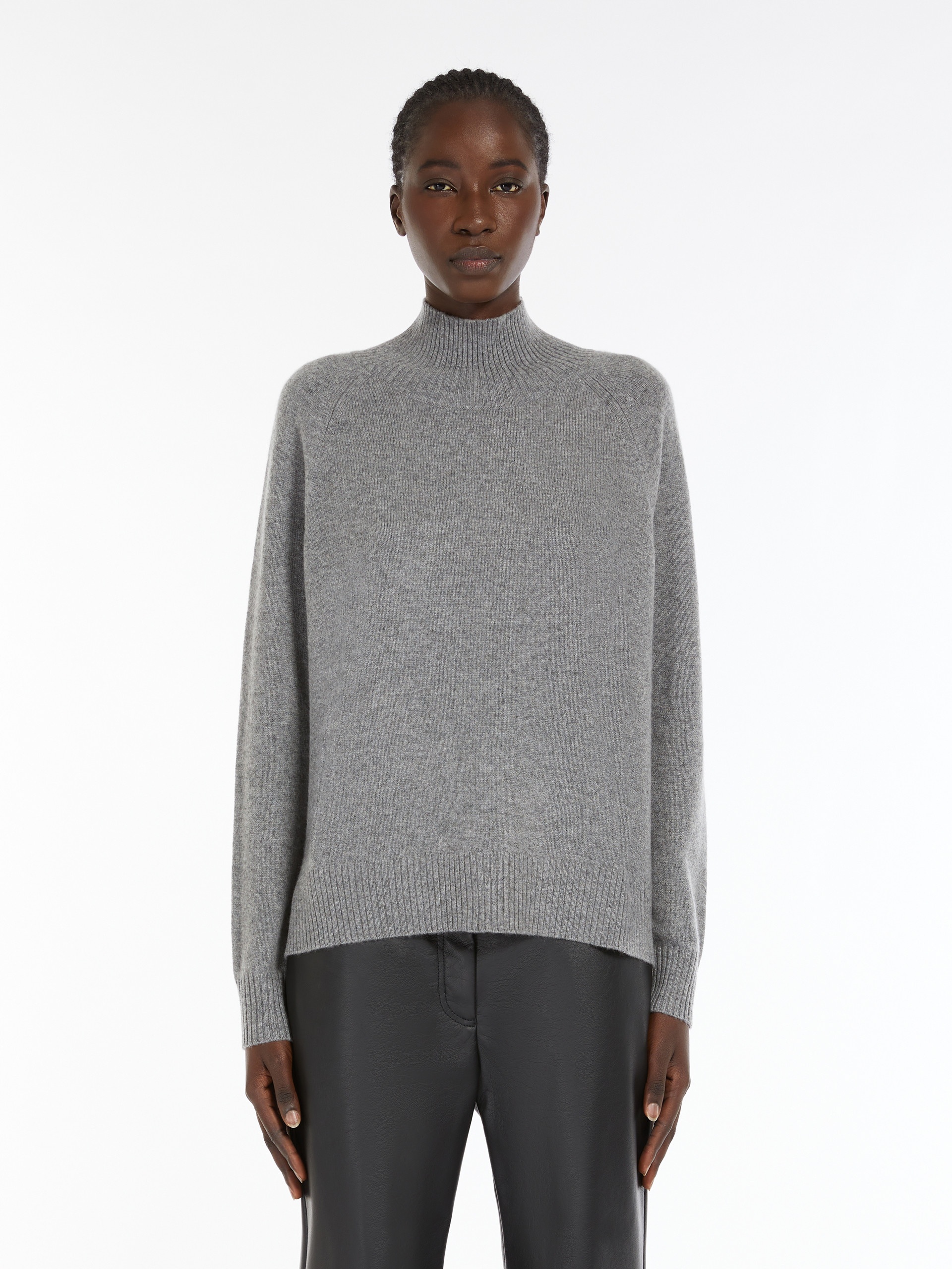 ALCALI Cashmere yarn polo-neck sweater - 3