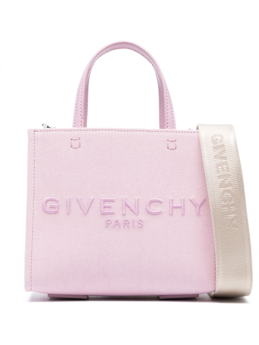 Givenchy Mini G embroidered-logo tote bag | REVERSIBLE