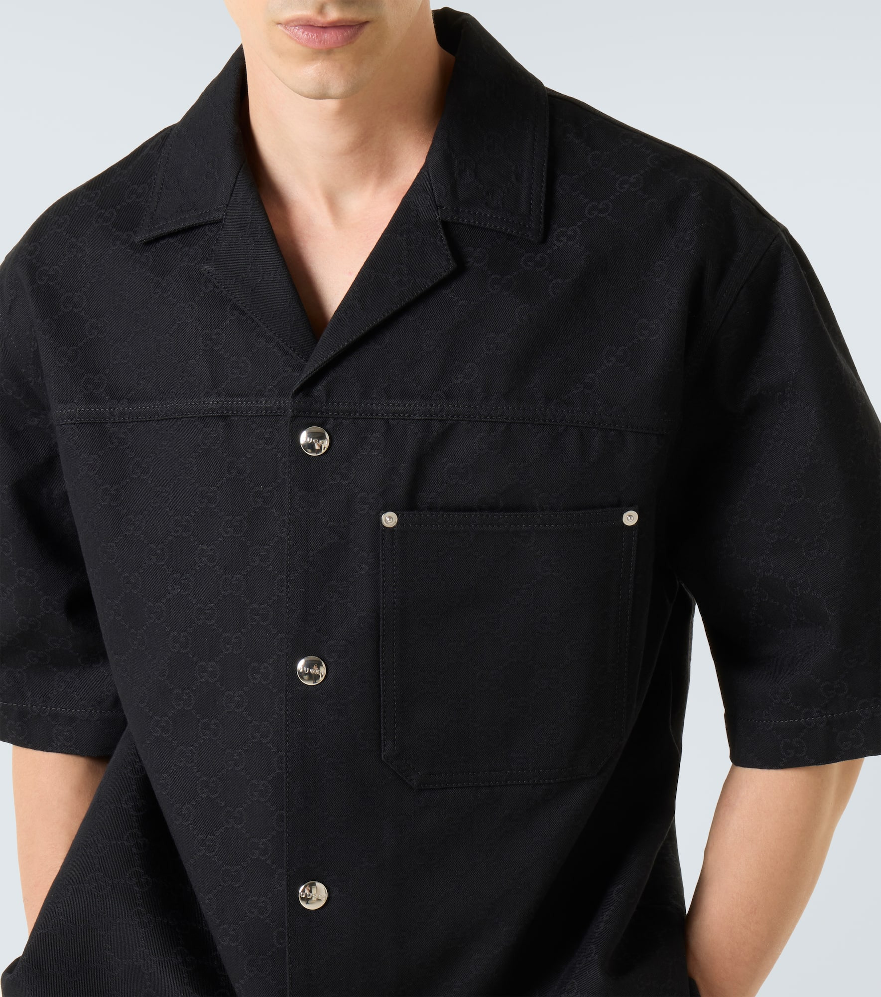 GG cotton shirt - 5