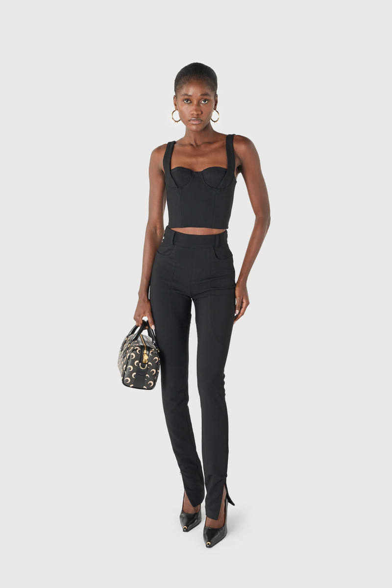Tailored structured strap top 4