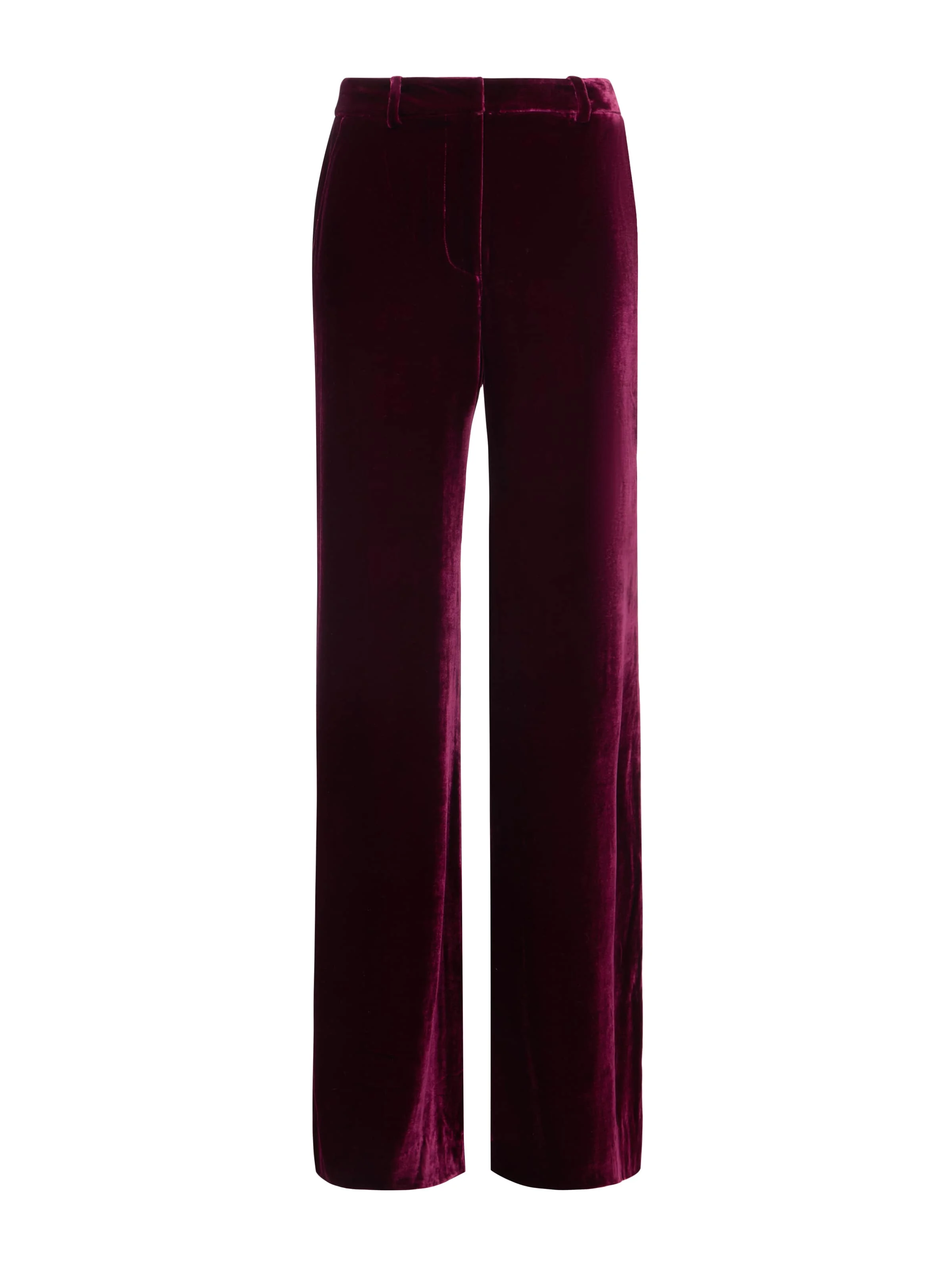 Pilar Velvet Wide-Leg Pant - 1