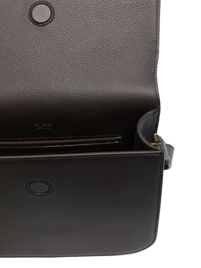 medium Tara grain leather cross body bag 5