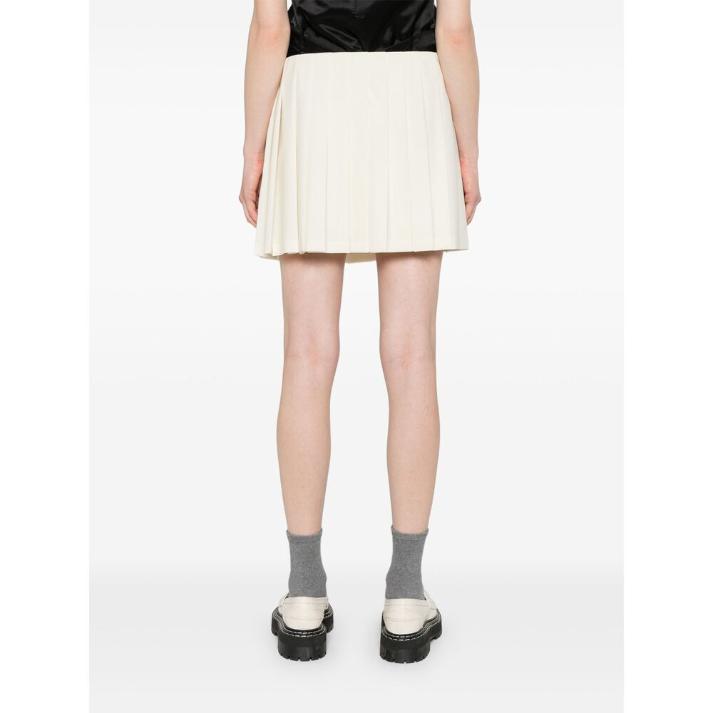 Miu Miu Neutrals Skirts - Pleated Skirts Women - 3