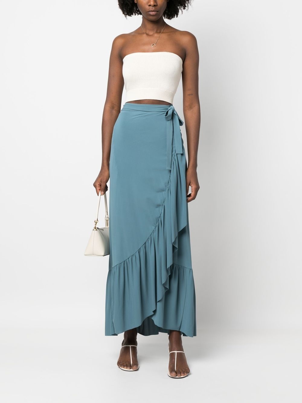 Julia ruffled wrap skirt - 2