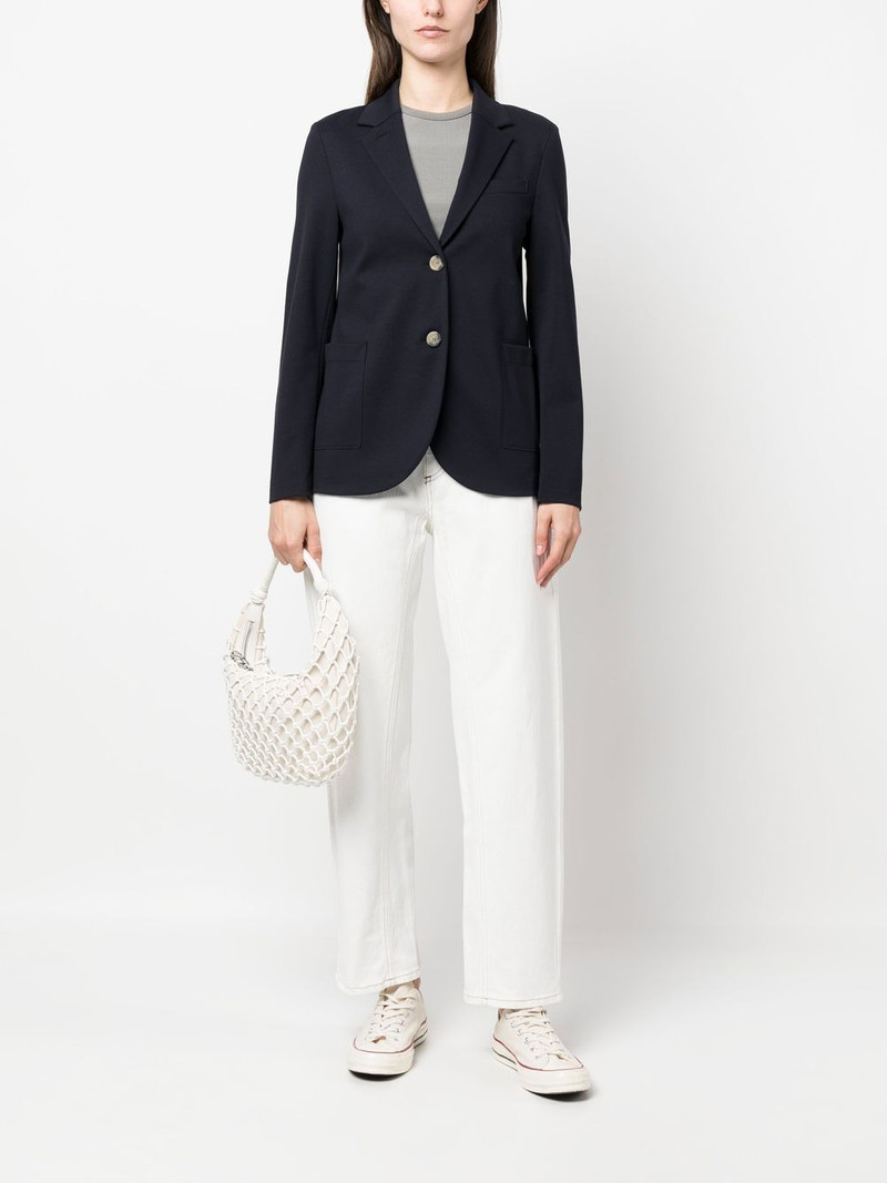 Harris Wharf London round hem blazer outlook