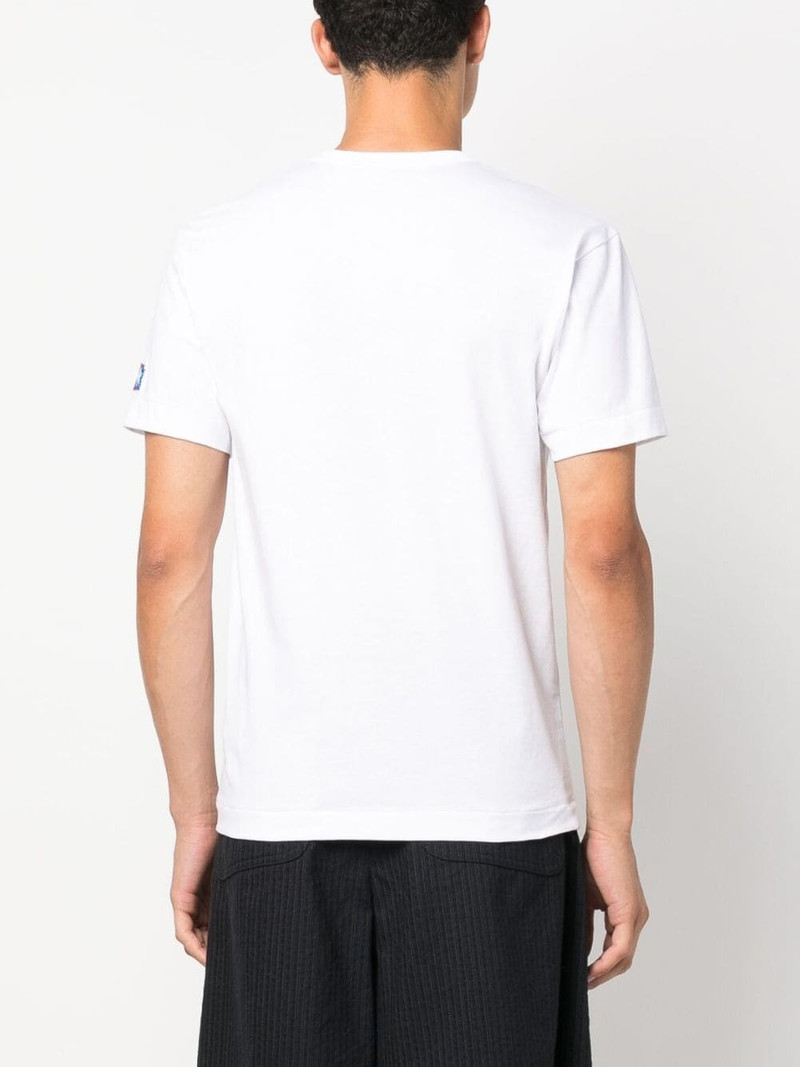 logo-patch cotton T-shirt 5